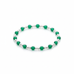 Green Gemstone Bracelet