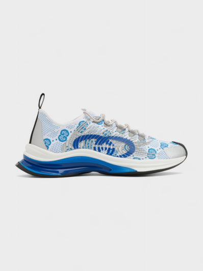 Gucci Run Sneakers Blue White
