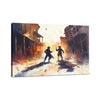 Outlaws at High Noon Canvas