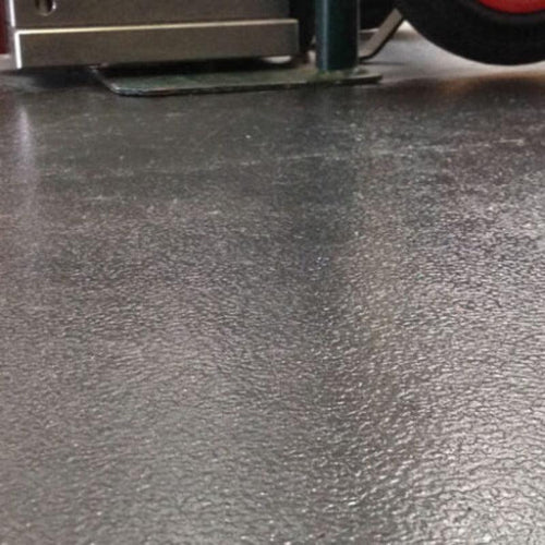 Black Garage Flooring Tiles | Easilock - Leather Effect, 500mm x 500mm x 7mm Thick