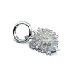 Hedgehog Silver Charm