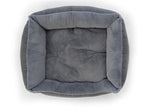 THE BALMORAL | LUXURY HERRINGBONE BOLSTER DOG BED