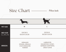 THE BALMORAL | LUXURY HERRINGBONE FLAT PILLOW DOG BED