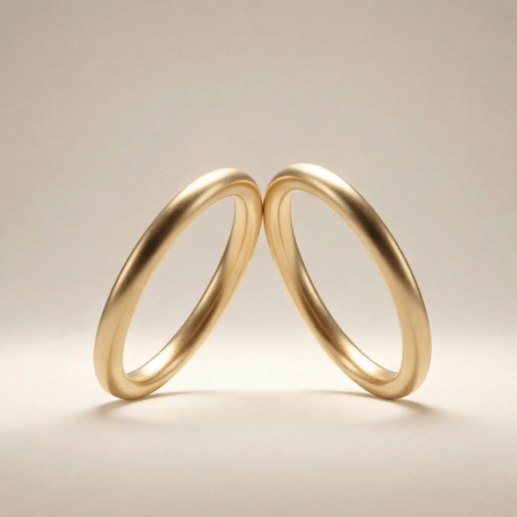 2mm Gold Wedding Band – Classic Elara – 9ct/14ct/18ct Gold