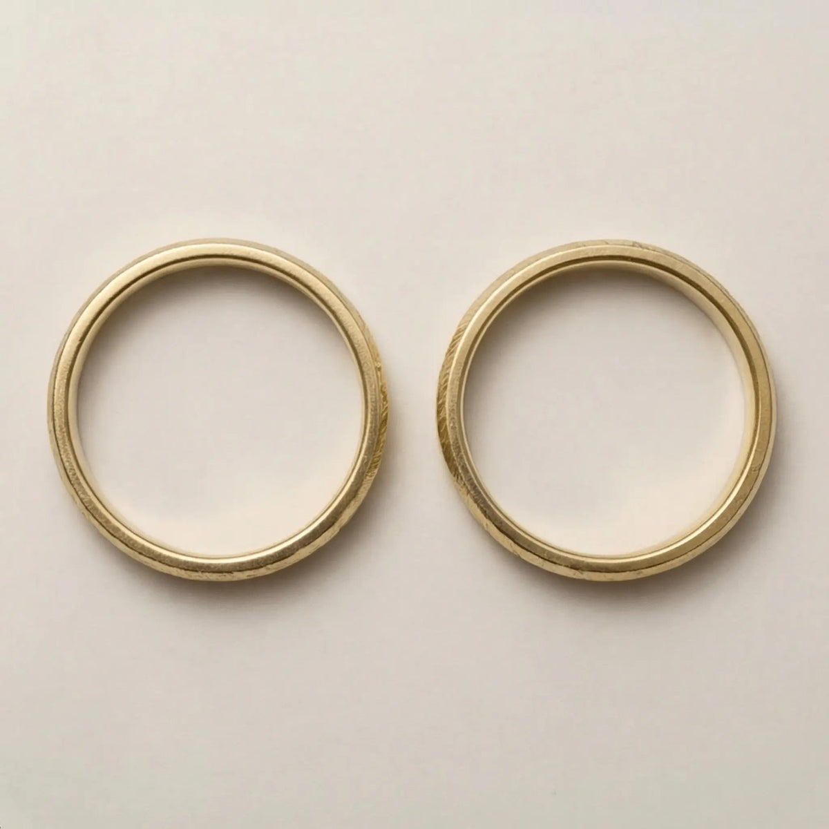 5mm Gold Wedding Band – Zigzag Faceted – 9ct/14ct/18ct Gold