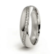 5mm Gold Wedding Band – Diamond Flow Lyra – 9ct/14ct/18ct Gold