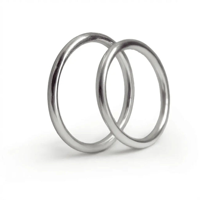 2mm Gold Wedding Band – Pure Essentials Aurelion – 9ct/14ct/18ct Gold