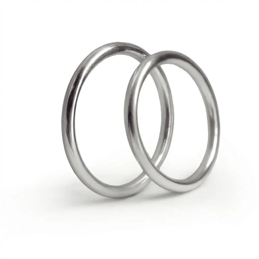 2mm Gold Wedding Band – Pure Essentials Aurelion – 9ct/14ct/18ct Gold