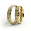 5mm Gold Wedding Band – Faceted 2 – 9ct/14ct/18ct Gold