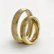 5mm Gold Wedding Band – Faceted – 9ct/14ct/18ct Gold