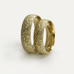 6mm Gold Wedding Band – Cross Cut Textured – 9ct/14ct/18ct Gold
