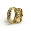 6mm Gold Wedding Band – Infinity Wave – 9ct/14ct/18ct Gold