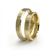 4mm Gold Wedding Band – Minimal Edge Detail – 9ct/14ct/18ct Gold