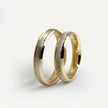 4mm Gold Wedding Band – Polished Sparkle Detail – 9ct/14ct/18ct Gold