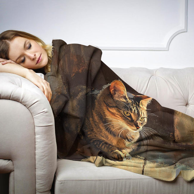 Die neugierige Decke der Dachkatze
