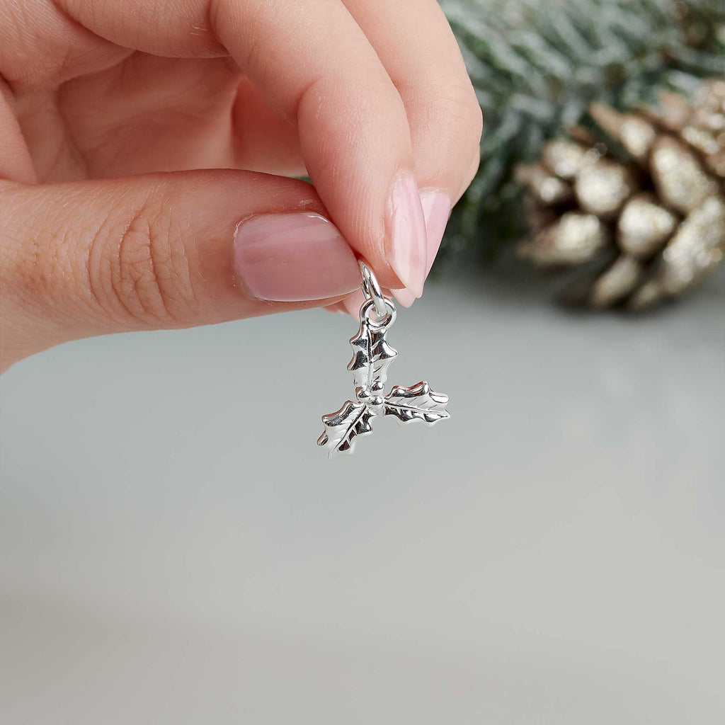 Holly Silver Charm
