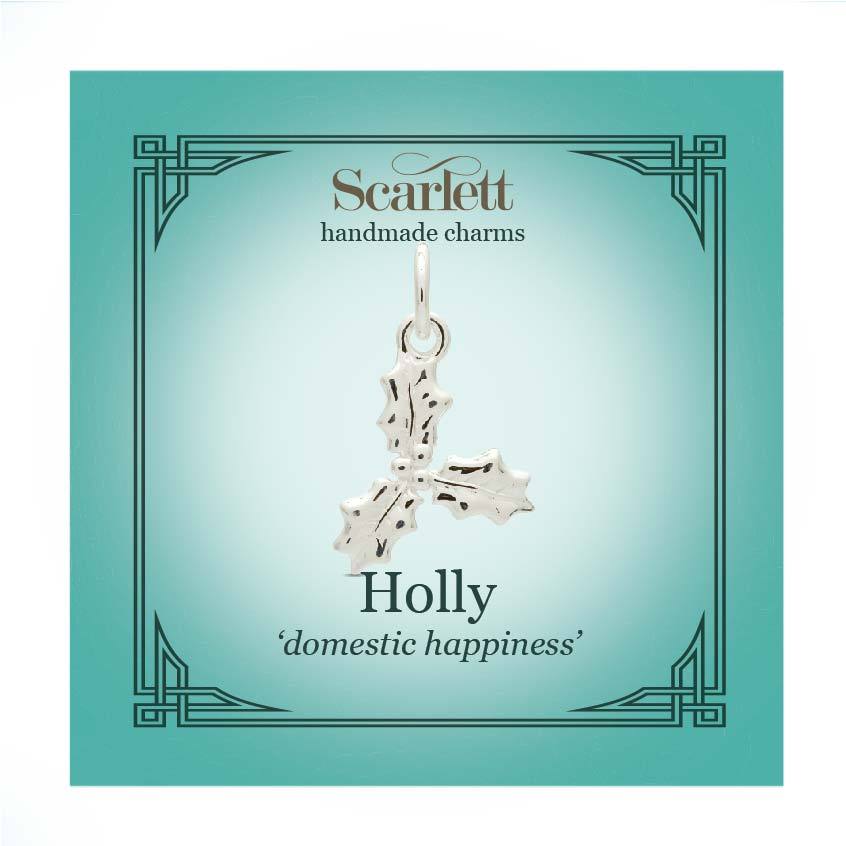 Holly Silver Charm