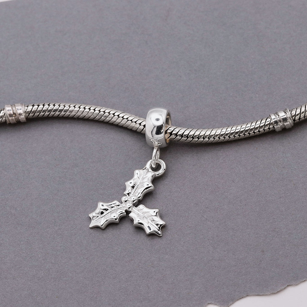 Holly Silver Charm