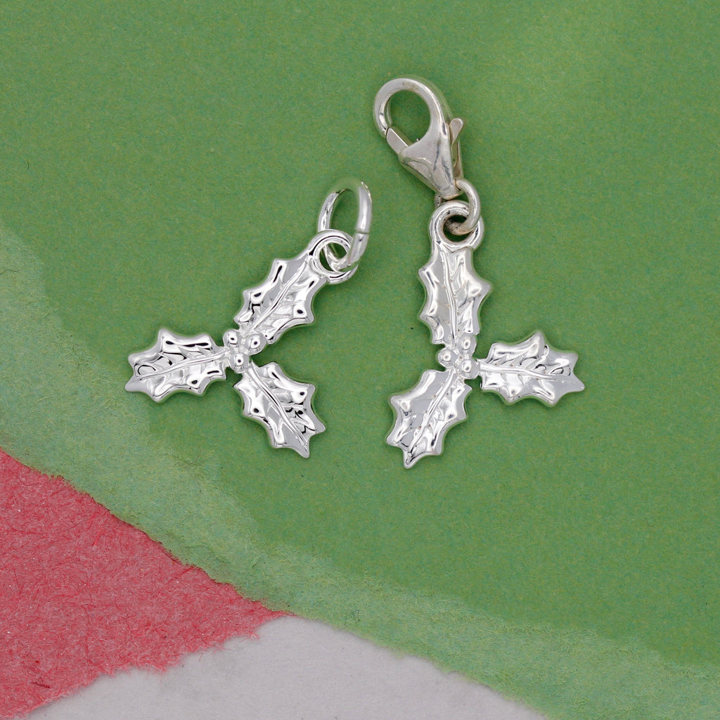 Holly Silver Charm
