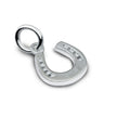 Horse Shoe Lucky Silver Charm
