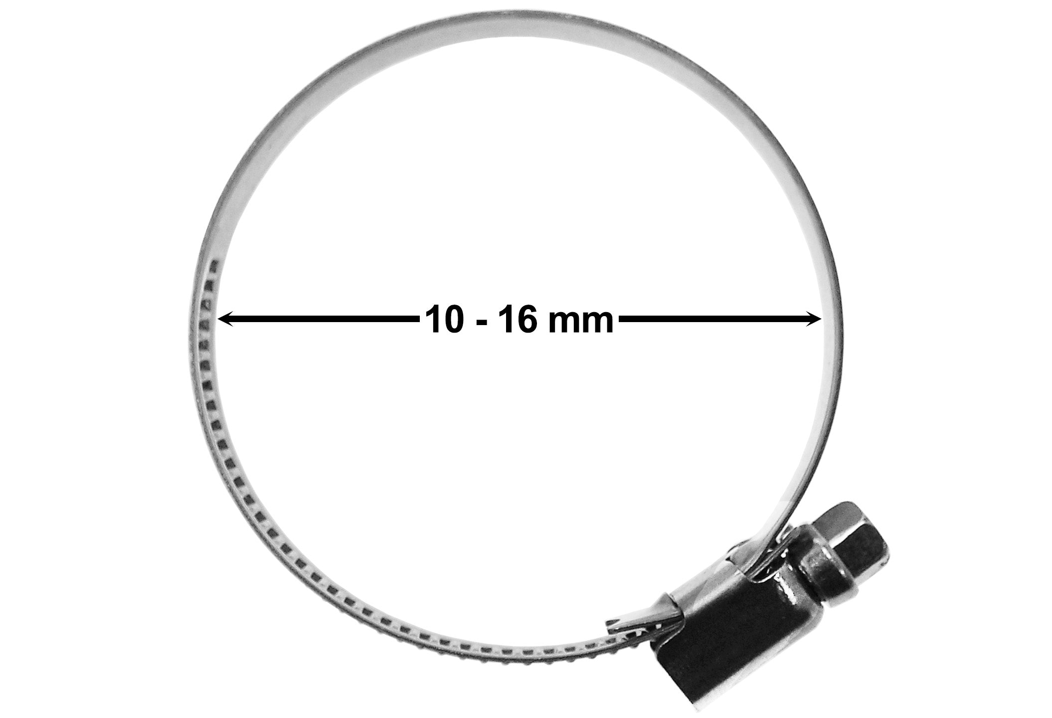 A2 Hose Clip 10mm-16mm