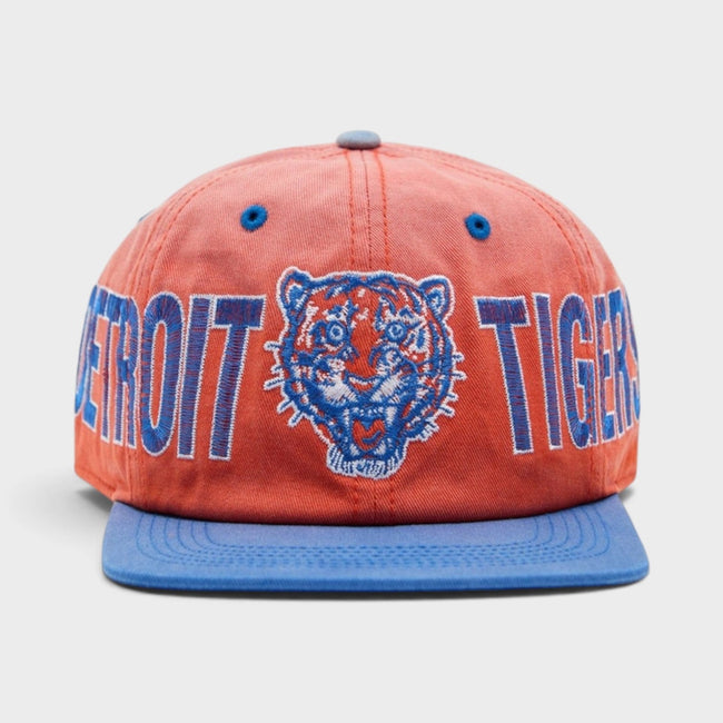 Casquette Detroit Tigers Captain Logo Orange Bleu