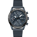 Hugo Boss Men's 1513887 Chronograph Blue Pilot Edition Watch