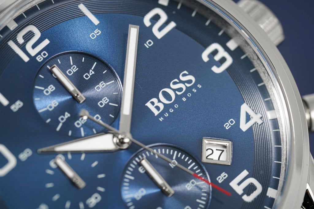 Hugo Boss Watch Chronograph Aeroliner Blue HB1513183