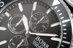 Hugo Boss Men's Watch Chronograph Ocean Edition Black HB1513701