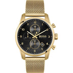Hugo Boss Watch Chronograph Skymaster Gold HB1513838