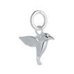 Hummingbird Silver Charm