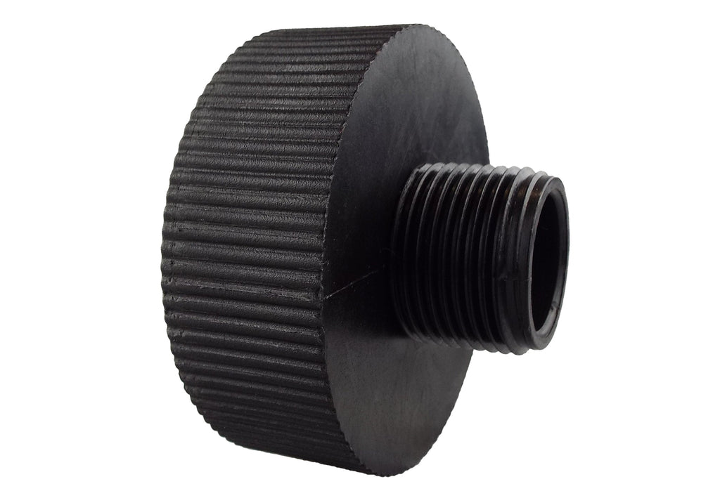 IBC 2” S60X6 Cap with BSP Female Lever Valve and Brass Compression Straight 1” BSP – 28mm