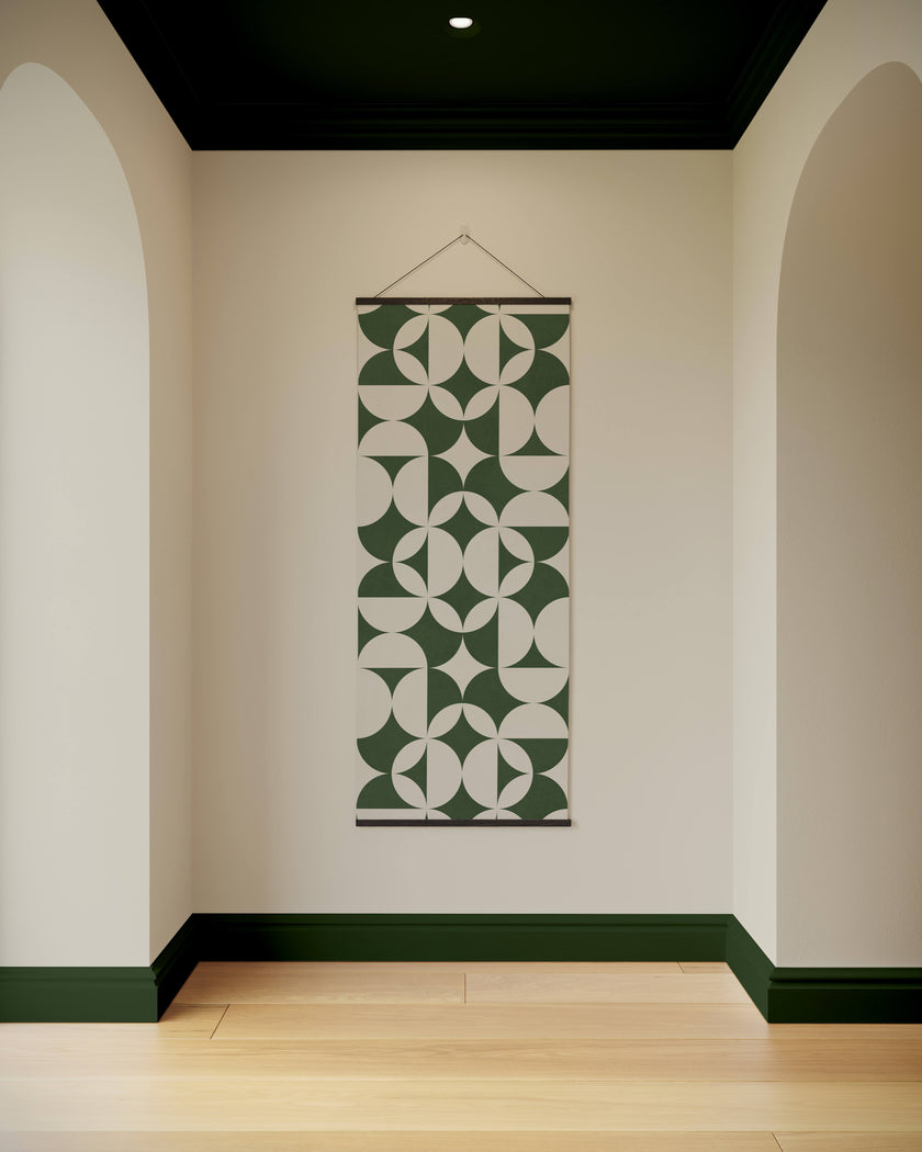 Abstract Circle Tapestry