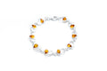 Amber Heart Bracelet