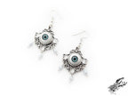Antique Silver Tears of Persephone Earrings