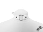 White Faux Leather O Ring Choker