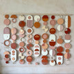 Rich Modern Wall Art - Wood Wall Hanging - Home Decor - Large Centre Piece Art - Wall Tapestry