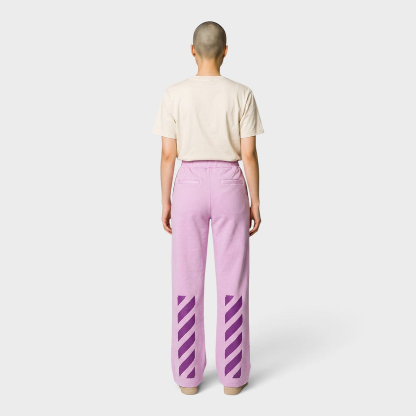 Spodnie dresowe Diag Tapered Lilac