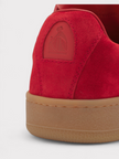 Zapatillas Lanvin X Future Hyper Curb Piel Ante Rojas