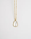 Wave Mother of Pearl Necklace