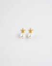 Star Fish Pearl Earrings