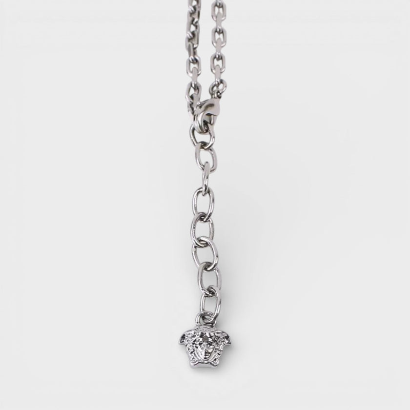 Greca Pendant Necklace Silver