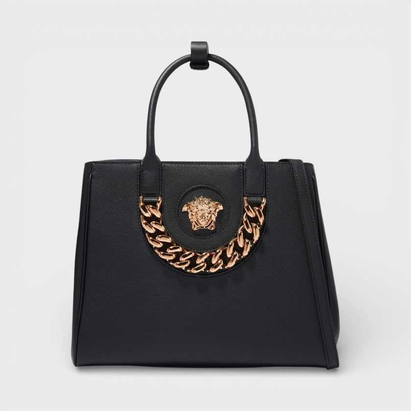 La Medusa Medium Tote Bag Black