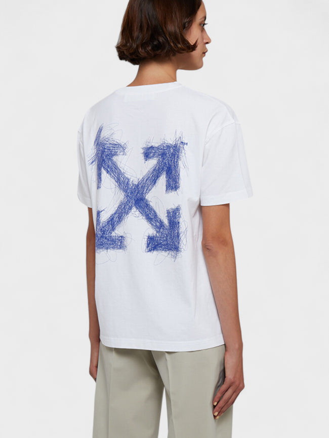 Camiseta regular Off-White Pen Arrows blanca