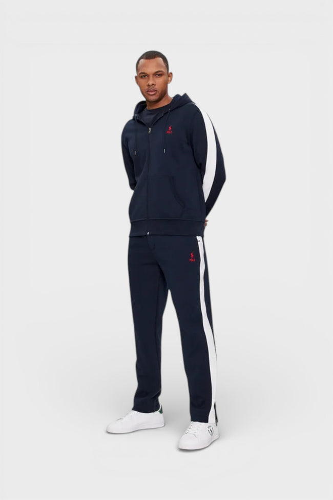 Tepláky Polo Ralph Lauren, námořnická modř, rovný střih