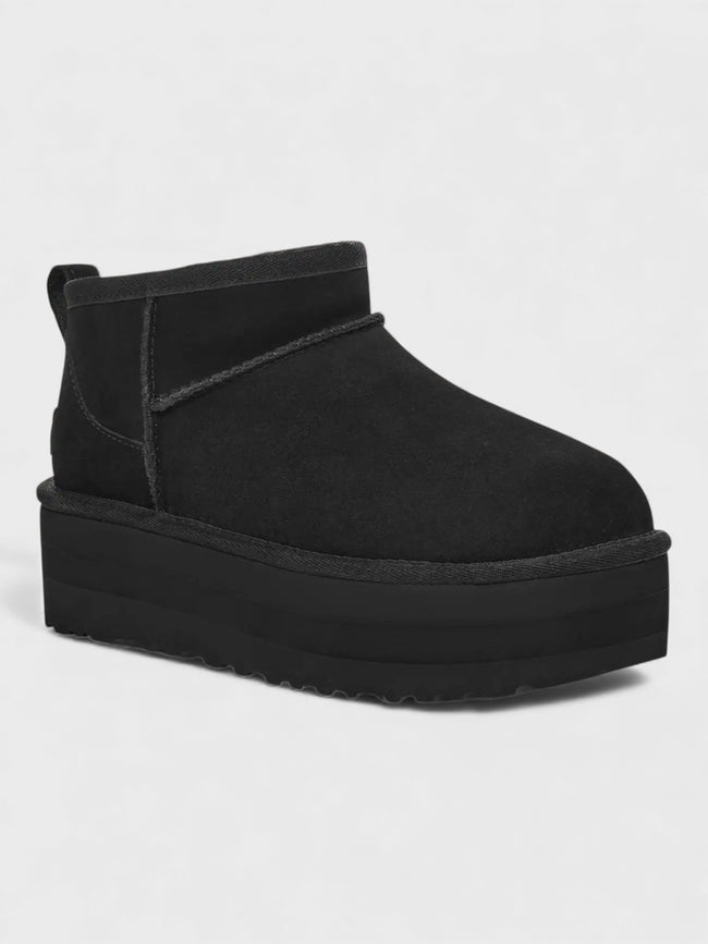 UGG Women's Classic Ultra Mini Platform Boot Black