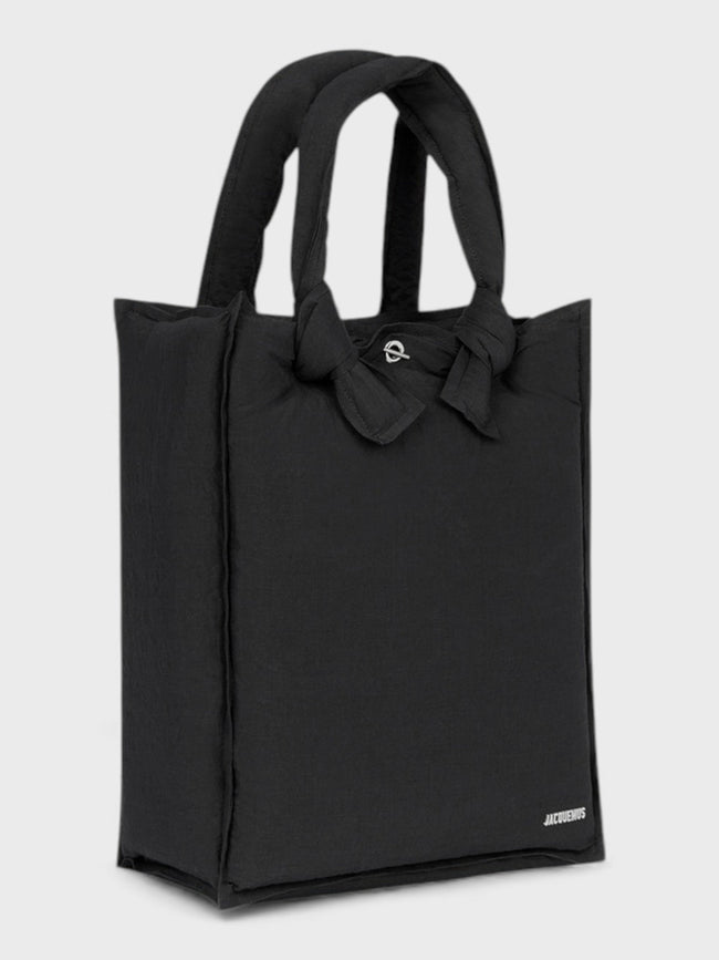 Torba shopper Jacquemus Le Cuscinu czarna