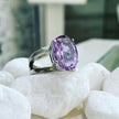 Maxi Double Empire Ring Amethyst