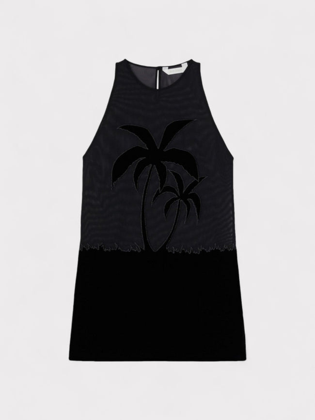 Šaty Palm Angels The Palm Dress černé