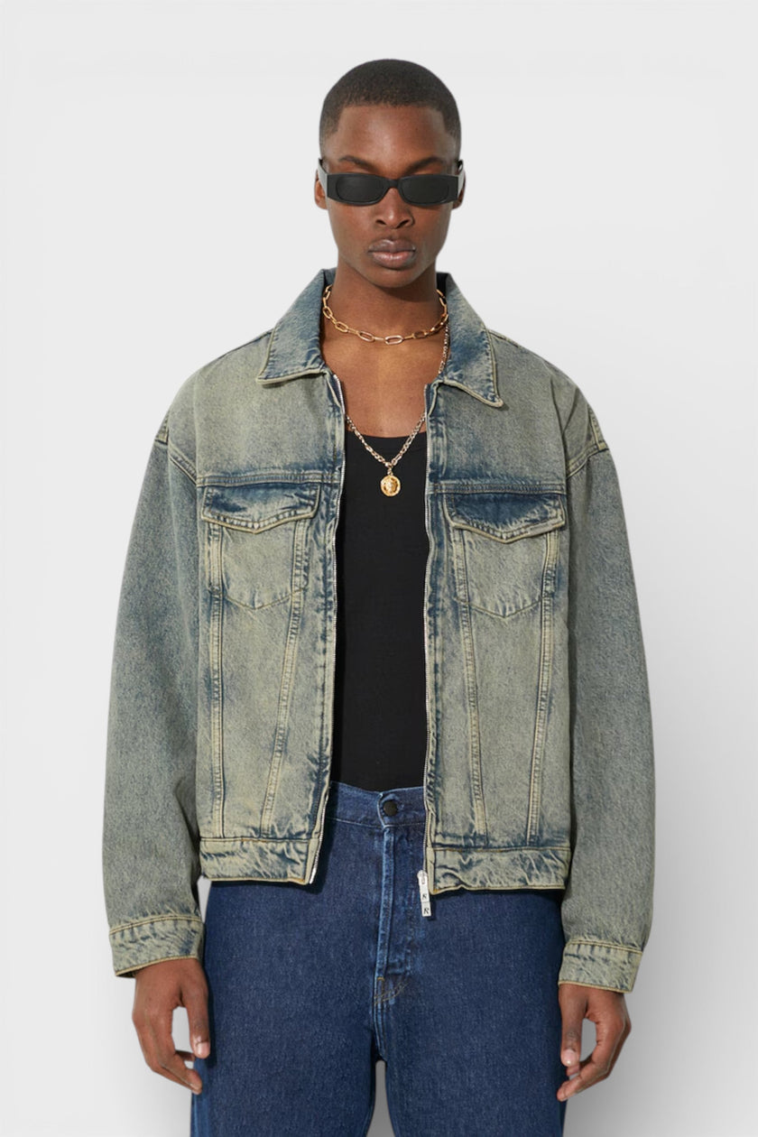 Kurtka jeansowa Represent Clo R4 Blue Cream